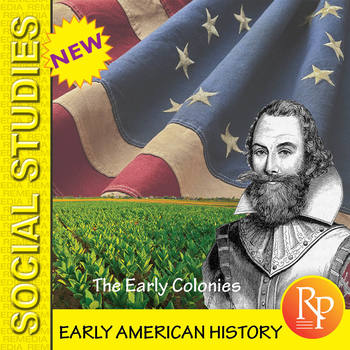 Preview of Early American History - The Colonies Reading & Writing