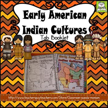 Preview of Early American Indian Cultures Tab Booklet