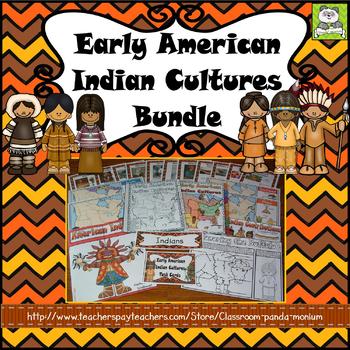 Preview of Early American Indian Cultures (Task Cards Included)