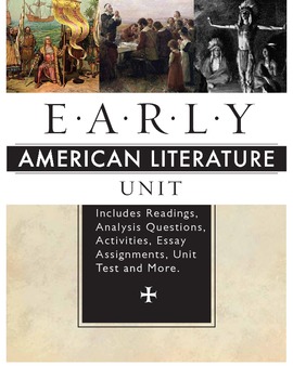 Preview of Early American Literature Unit