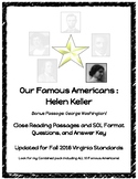 Early Americans : Helen Keller Close Reading Passage