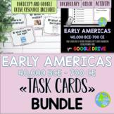 Early Americas Task Cards BUNDLE