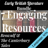 Beowulf & The Canterbury Tales | Early Brit Lit Bundle | A
