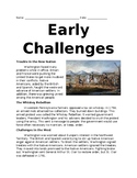 Early Challenges for the United States