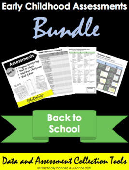 Preview of Early Childhood Assessment Bundle