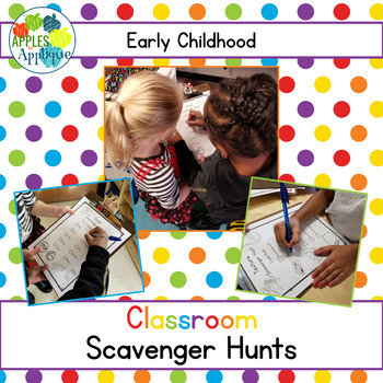 Preview of Classroom Scavenger Hunts for Early Childhood