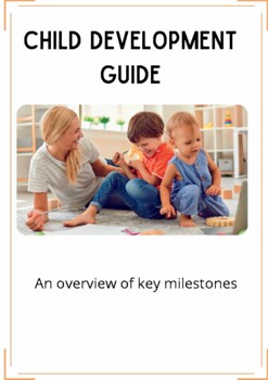 Preview of Early Childhood Development Milestones Guide for Educators and Parents