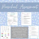 Early Childhood Education Assessment - 2 - 4 Years Old
