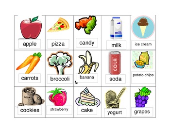 Preview of Early Childhood Healthy and Unhealthy Food Sort