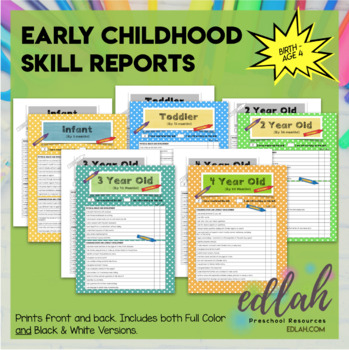 Preview of Early Childhood Progress Reports