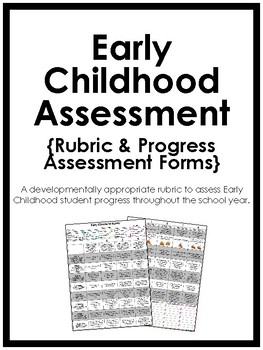 Preview of Early Childhood Rubric and Assessment