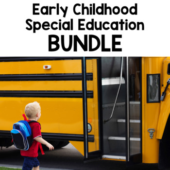 Preview of Early Childhood Special Education GROWING bundle