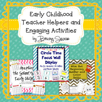 Preview of Early Childhood Teacher Helpers and Engaging Activities