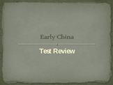 Early China Test Review Powerpoint