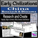 Early Civilizations Ancient China Research and Diorama