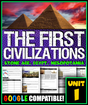 Preview of Early Civilizations (Egypt, Mesopotamia): Complete Bundled Resource