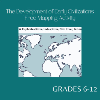 Preview of Early Civilizations Mapping Activity
