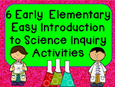 Early Elementary Introduction to Scientific Method STEM In