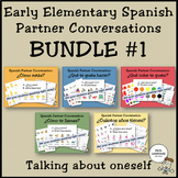 Early Elementary Spanish Partner Conversation BUNDLE #1