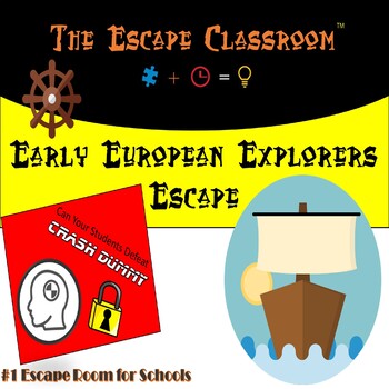 Preview of Early European Explorers Escape Room | The Escape Classroom