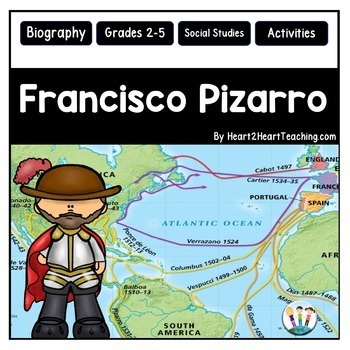 Preview of Francisco Pizarro Early European Explorers Comprehension Passages & Activities 