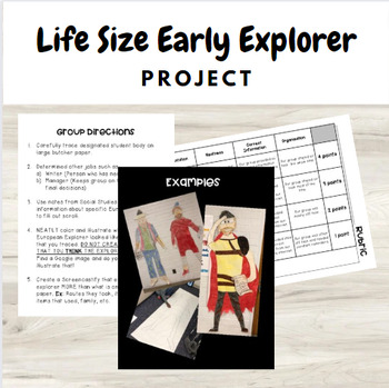 Preview of Early European Explorers Life Size Project