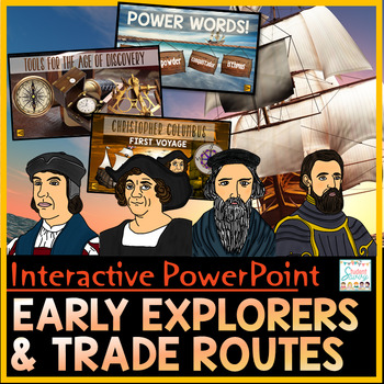 Preview of Explorers | Age of Exploration PowerPoint | Google Classroom New World Explorers