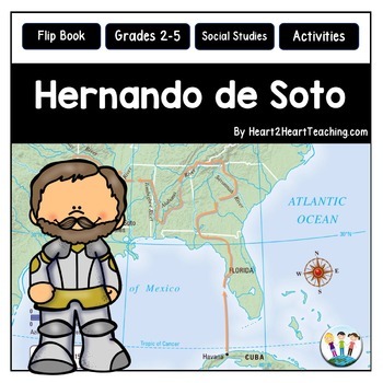 Preview of Hernando de Soto Early European Explorers Comprehension Passages & Activities 