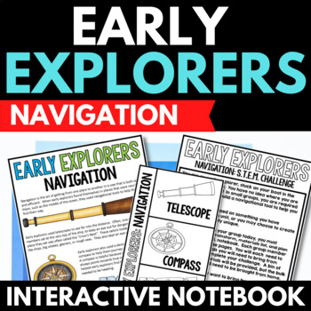 Preview of Early Explorers Unit - Navigation tools - Age of Exploration S.T.E.M. Challenge
