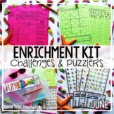 Early Finisher Activities | Math Enrichment | June END OF YEAR