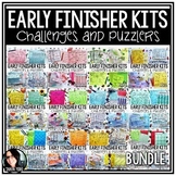 End of Year Early Finisher Activities | Math Enrichment BUNDLE