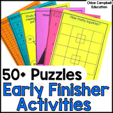 Early Finisher Activities  - I'm Done Now What? Book - Enr