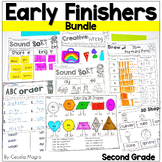 Early Finisher Activities Second Grade Bundle