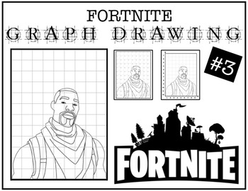 Early Finisher Activity Fortnite Grid Drawing 3 By