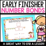 Number Bond and Expressions Practice Early Finisher Activity