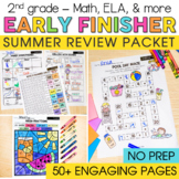 2nd Grade Summer Packet | Summer Review | End of Year Earl