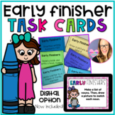 Early Finisher Task Cards (Digital Option Included)