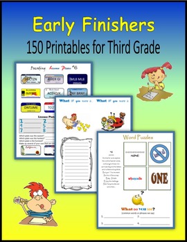 Preview of Early Finishers - Third Grade