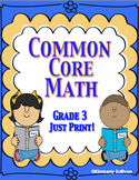 Back to School Math Printables No Prep!  Independent Work 