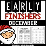Early Finishers (December)