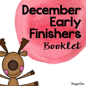 Preview of Early Finishers December Booklet