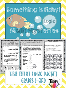 Preview of Early Finishers-Fish Logic -Challenge Your Gifted Students