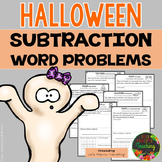 Halloween Story Problems (Differentiated Subtraction Word 