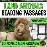 Animals Reading Comprehension Passages 2nd Grade Nonfictio