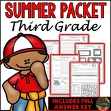 Third Grade Summer Packet (Summer Review, Homework and Sum