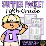 Fifth Grade Summer Packet (Summer Review, Homework and Sum