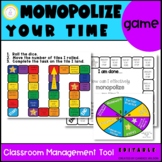 Editable Early Finishers Game Monopolize My Time - Editable!!!