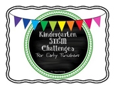 Early Finishers STEM Bucket Activites for Kindergarten