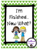 Early Finishers for Grades 1-3