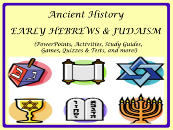 Preview of Early Hebrews Bundle for Middle School